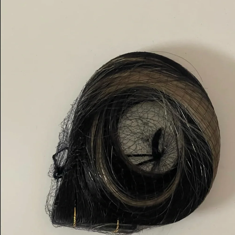 DOORES Invisi Edge Tape-In Extensions | Black/Blonde Balayage 18